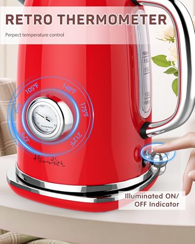 61 oz Electric Kettle with Thermometer