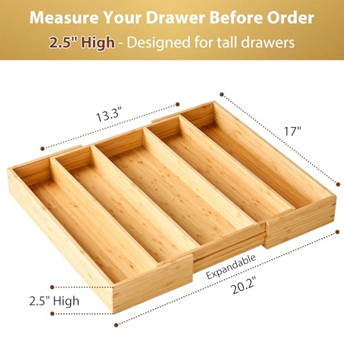 Expandable Kitchen Drawer Organizer