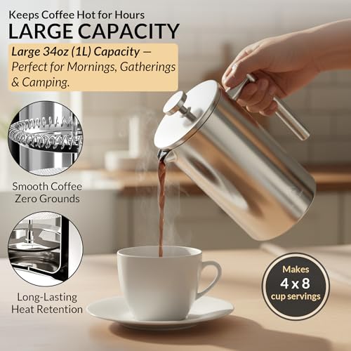 French Press Coffee Maker