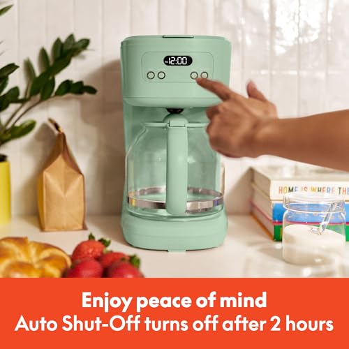 12 Cup Programmable Coffee Maker with No