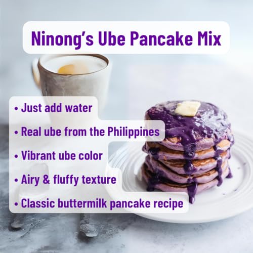 Ninong's Dessert Lab Ube Pancake Mix (32 Ounce)