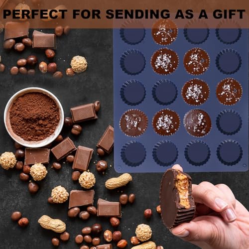 Peanut Butter Cup Molds (40 Count)
