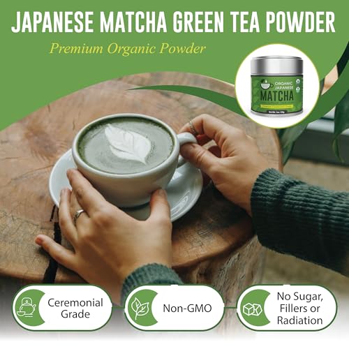 Organic Ceremonial Grade Matcha Powder 30g