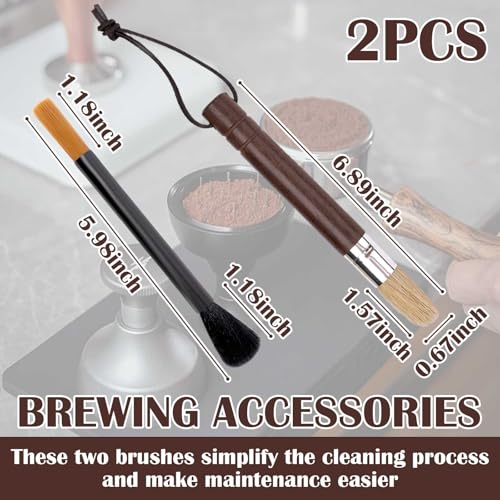2PCS Coffee Brush Grinder Cleaner (2 Count)
