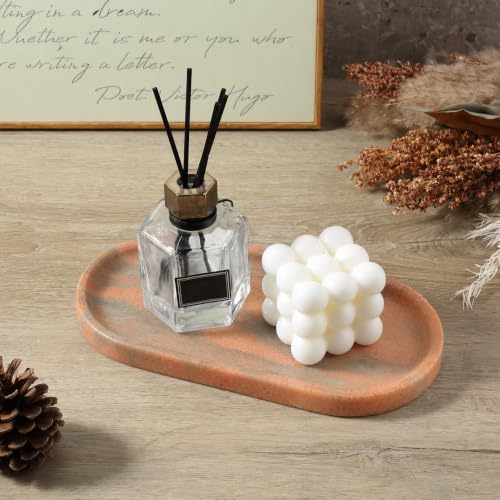 Natural Marble Tray for Bathroom Countertop