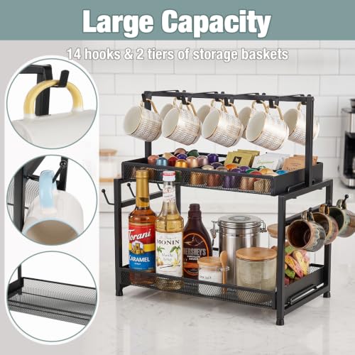 3 Tier Coffee Bar Organizer