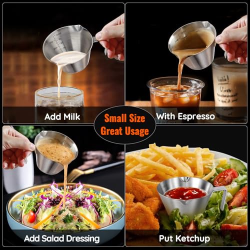 Stainless Steel Espresso Shot Cup