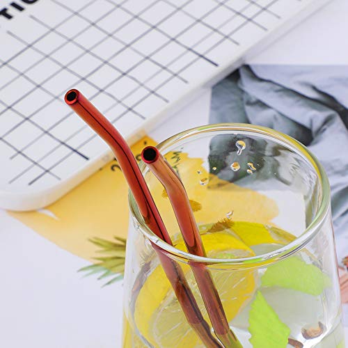 Straw Spoon 8PCS 8.5inch 18 (8 Count)