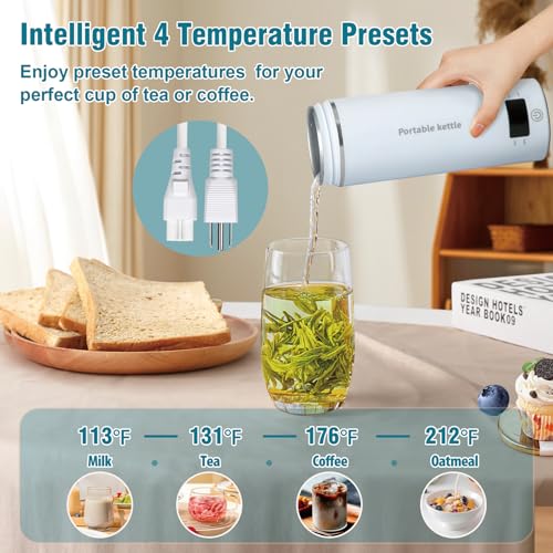 Portable Electric Kettle for Travel 120V