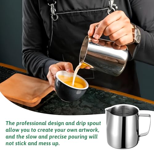 4 Pcs Milk Frothing Pitchers