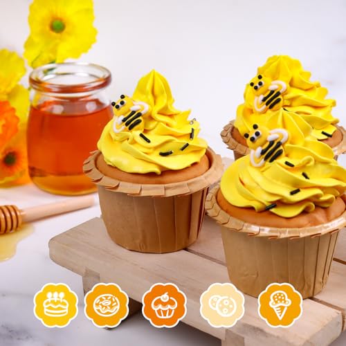 Edible Bees Cake Decorations (16 Count)