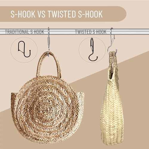 6 Purse Hanger for Closet. Tote Hanger. S (6 Count)
