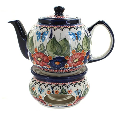 Blue Rose Polish Pottery (32 Fl Oz)