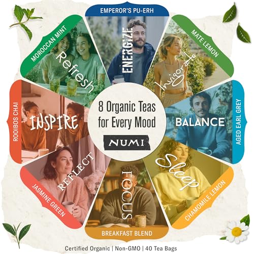 Organic Tea By Mood Gift Set (40 Count)