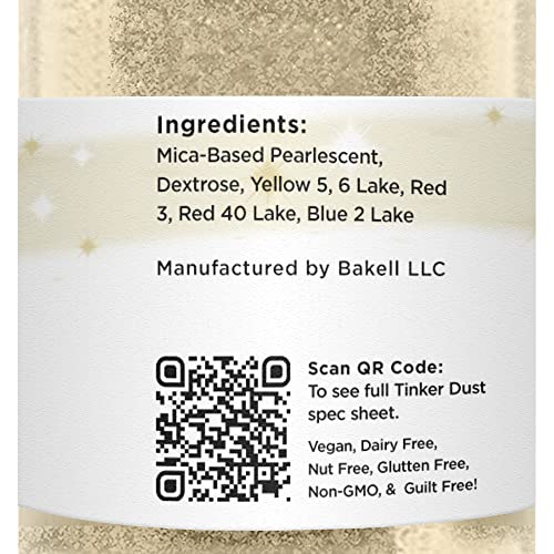 Champagne Gold Edible Glitter