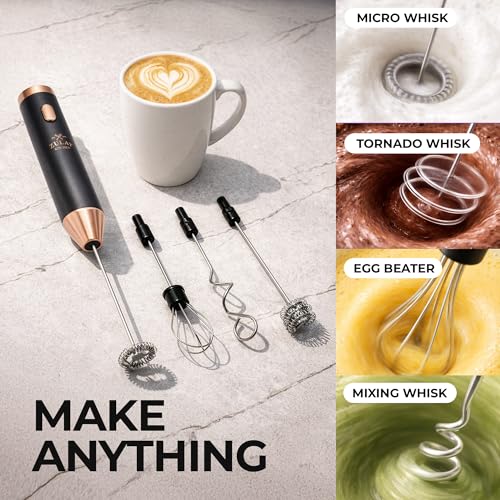 Rechargeable Milk Frother Handheld