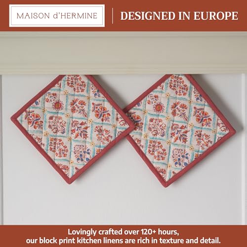 Pot Holders 100% Cotton Potholders (2 Count)