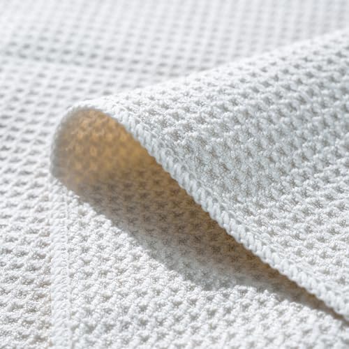 340 GSM Microfiber Waffle Kitchen Dish Tea Towel (12 Count)