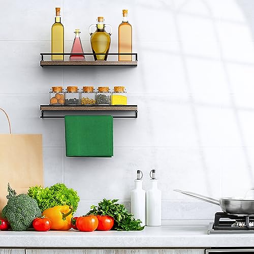 Floating Shelves Wall Mounted Set of 2 (2 Count)