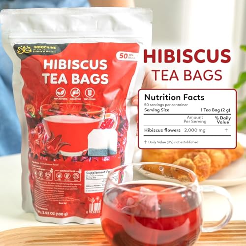 Hibiscus Tea Bags (50 Count)