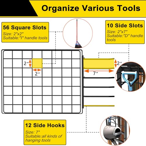 6 Tier Garden Tool Organizer