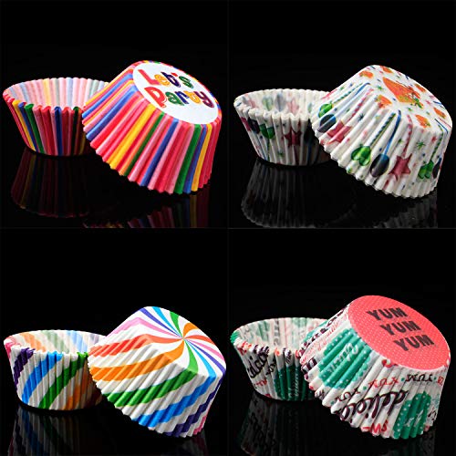1000 Pack Paper Baking Cups Cupcake Liners Muffin Liner (1000 Count)
