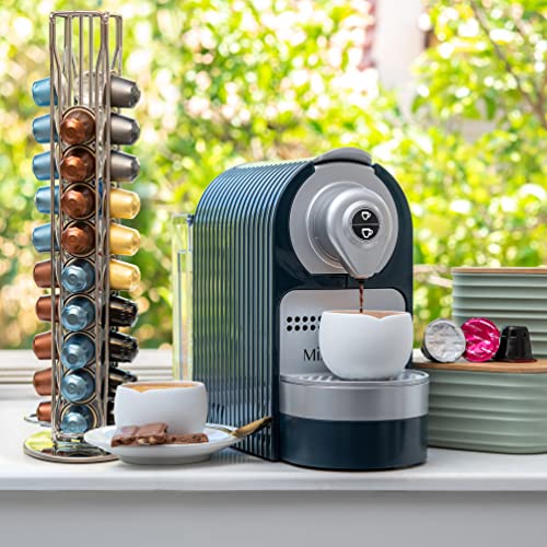 Capsule Spinning Carousel Holder I 360 Degree Rotatable Coffee Capsules Holder Rack I Solid Base