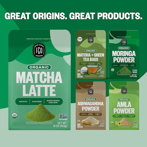 Organic Matcha Latte Powder (4 Ounce)