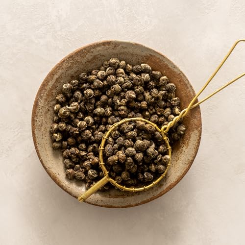 Organic Jasmine Pearls Green Tea (16 Ounce)