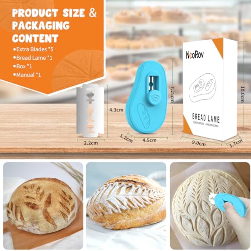 Extractable & Magnetic Bread Lame Dough Scoring Tool (5 Count)