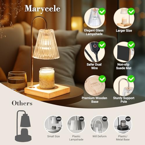 Large Candle Warmer Lamp with Timer