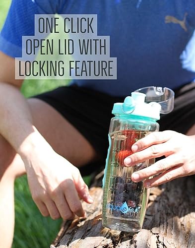 AquaFrut 32 OZ Fruit Infuser Water Bottle