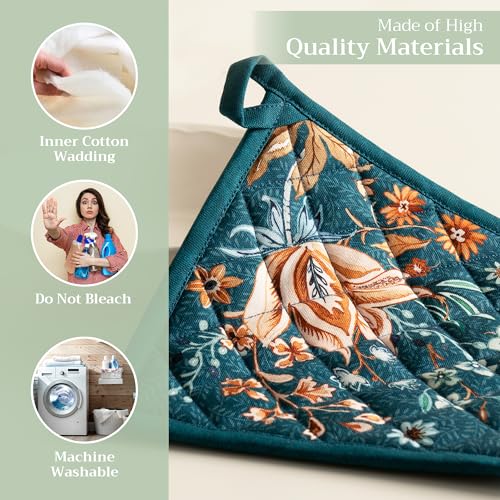 Pot Holders 100% Cotton Potholders (2 Count)