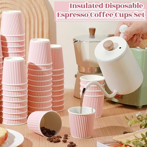 200 Pcs 4 oz Disposable Espresso Coffee Cups