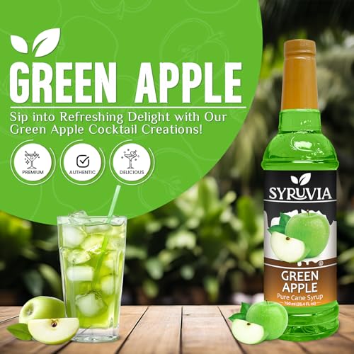 Green Apple Syrup (25.4 Fl Oz)