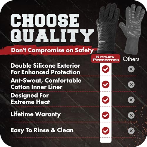 Silicone Smoker Oven Gloves (2 Count)