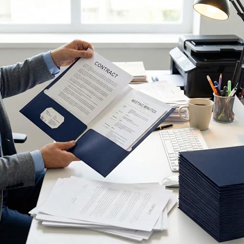 File folders with Pockets (50 Count)