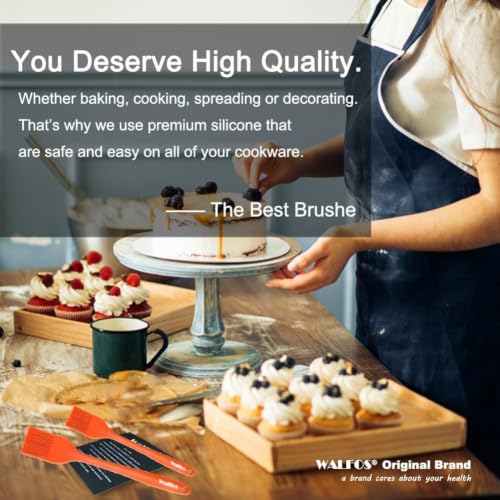 600℉ Heat Resistasnt Pastry Brushes (2 Count)