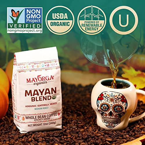 Organic Coffee 12oz Mayan Blend (12 Ounce)