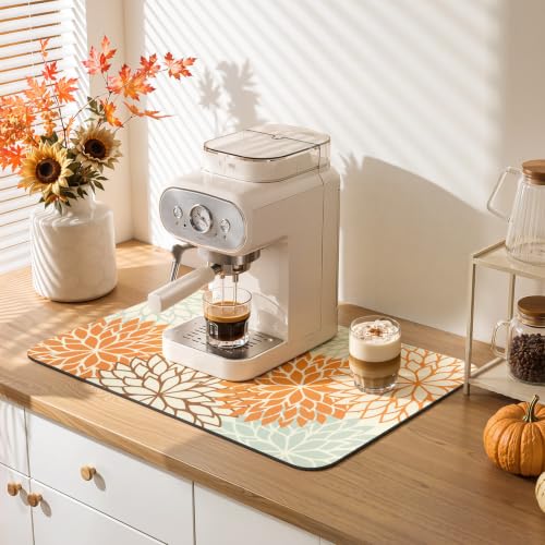 Fall Dish Drying Mat