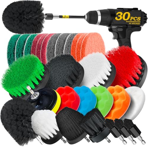 30Piece Drill Brush Attachment Set (30 Count)