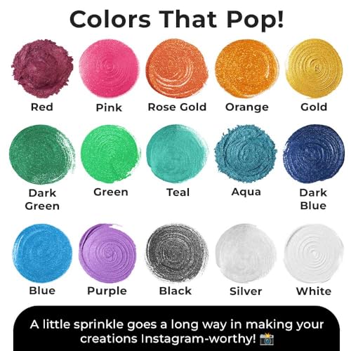 Purple Edible Glitter for Drinks 20g