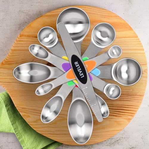 Magnetic Measuring Spoons Set (7 Count)