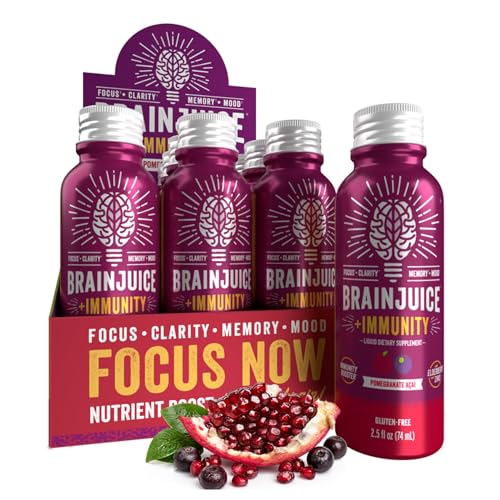 Pomegranate Acai Nootropic Supplement Shot (30 Fl Oz)