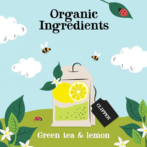 Clipper Organic Green Tea & Lemon (50 Count)