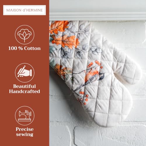 Maison d'Hermine Oven Gloves 100% Cotton Oven Mitt