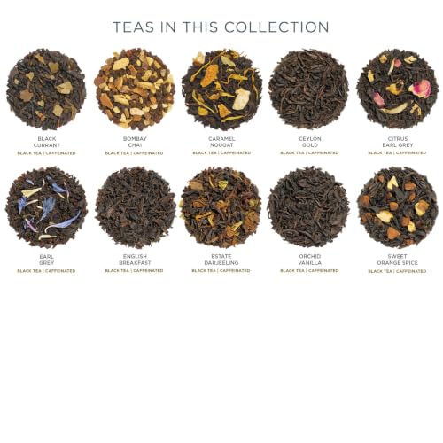 Tea Sampler 10 Pyramid Infuser Bags (10 Count)