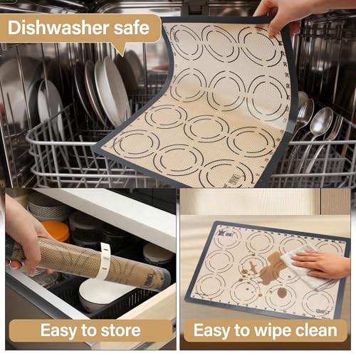 2 Pack Silicone Baking Mats