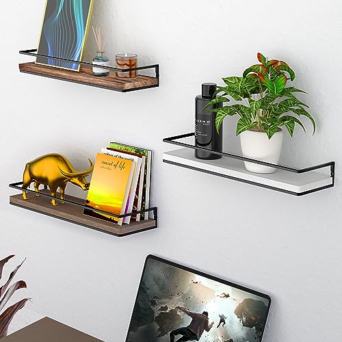 Floating Shelves Wall Mounted Set of 2 (2 Count)