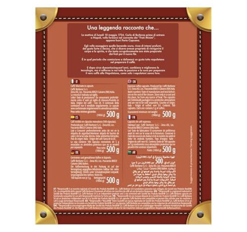 Miscela DEK Decaf Espresso Pods Compatible with Nespresso Original Machines (50 Count)